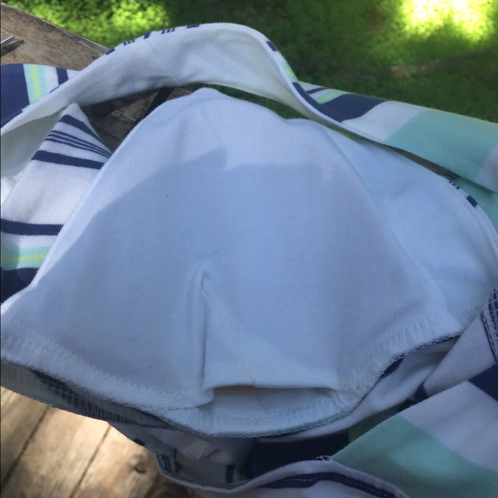 Victoria’s Secrets racer back striped sun pastel mini dress, - Picture 5 of 12